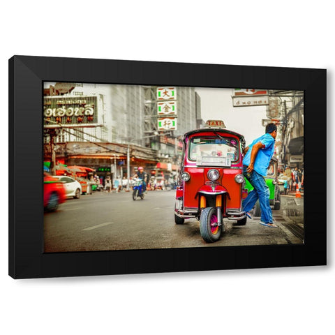 Thailand - 66 Black Modern Wood Framed Art Print by Heine, Ben