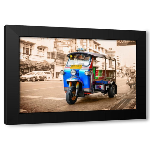 Thailand - 72 Black Modern Wood Framed Art Print with Double Matting by Heine, Ben
