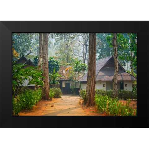 Thailand - 77 Black Modern Wood Framed Art Print by Heine, Ben