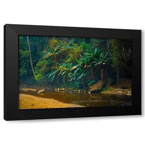 Thailand - 104 Black Modern Wood Framed Art Print with Double Matting by Heine, Ben