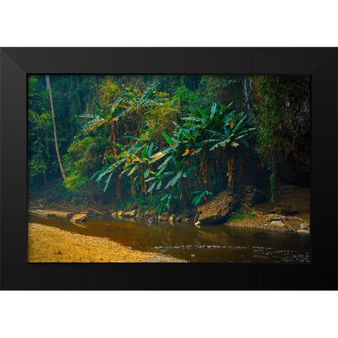 Thailand - 104 Black Modern Wood Framed Art Print by Heine, Ben