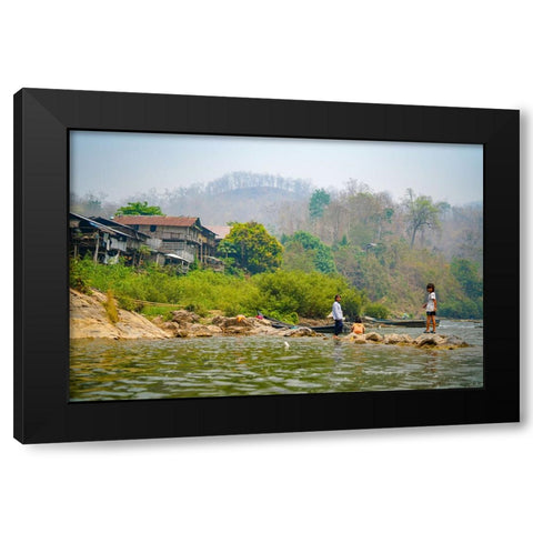 Thailand - 151 Black Modern Wood Framed Art Print by Heine, Ben
