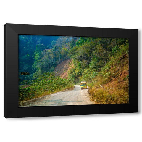 Thailand - 166 Black Modern Wood Framed Art Print with Double Matting by Heine, Ben