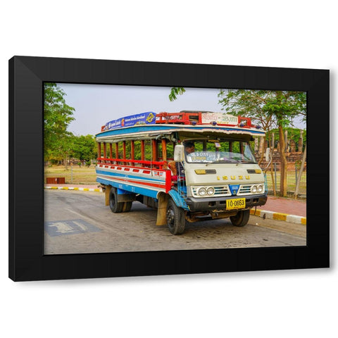 Thailand - 183 Black Modern Wood Framed Art Print with Double Matting by Heine, Ben