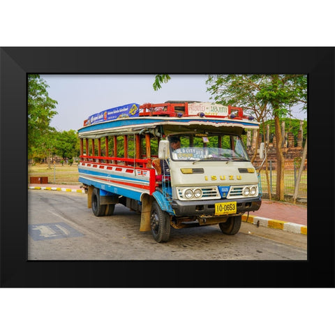 Thailand - 183 Black Modern Wood Framed Art Print by Heine, Ben