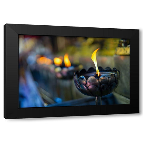 Thailand - 224 Black Modern Wood Framed Art Print with Double Matting by Heine, Ben