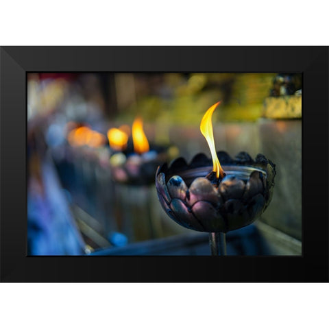 Thailand - 224 Black Modern Wood Framed Art Print by Heine, Ben