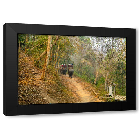 Thailand - 314 Black Modern Wood Framed Art Print by Heine, Ben