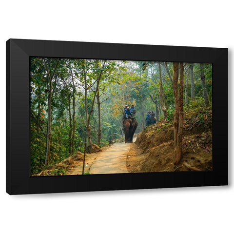 Thailand - 326 Black Modern Wood Framed Art Print with Double Matting by Heine, Ben