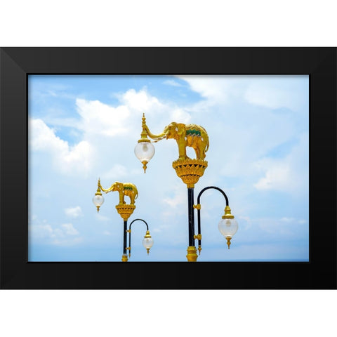 Thailand - 385 Black Modern Wood Framed Art Print by Heine, Ben