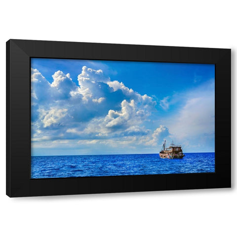 Thailand - 393 Black Modern Wood Framed Art Print by Heine, Ben