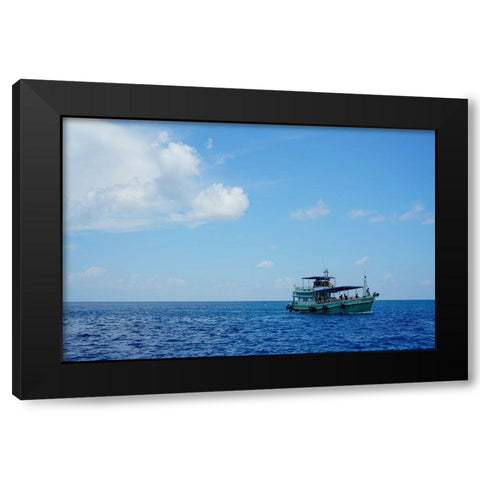 Thailand - 398 Black Modern Wood Framed Art Print with Double Matting by Heine, Ben