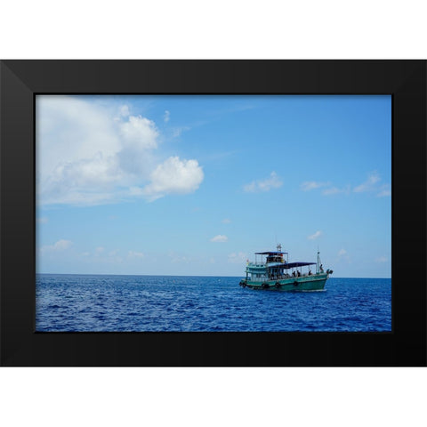 Thailand - 398 Black Modern Wood Framed Art Print by Heine, Ben