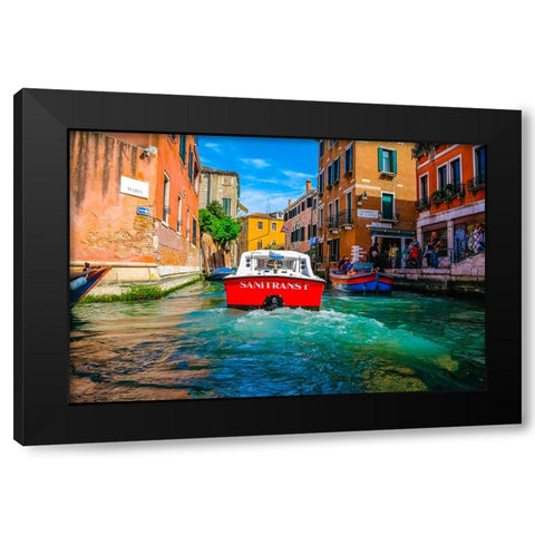 _SAM0738 Black Modern Wood Framed Art Print with Double Matting by Heine, Ben