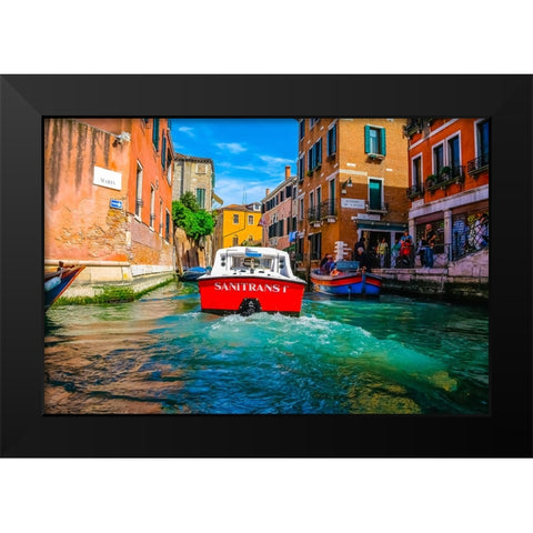 _SAM0738 Black Modern Wood Framed Art Print by Heine, Ben