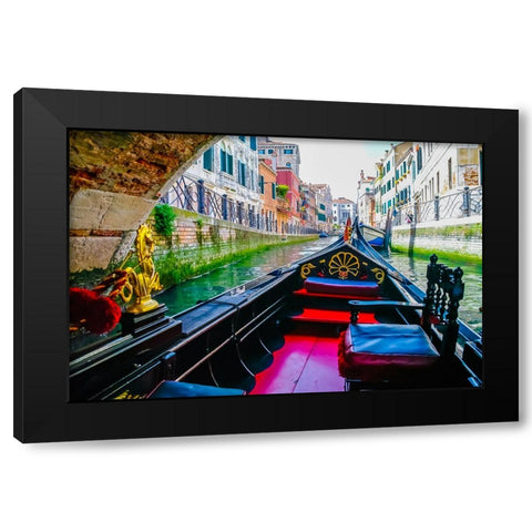 _SAM0741 Black Modern Wood Framed Art Print with Double Matting by Heine, Ben