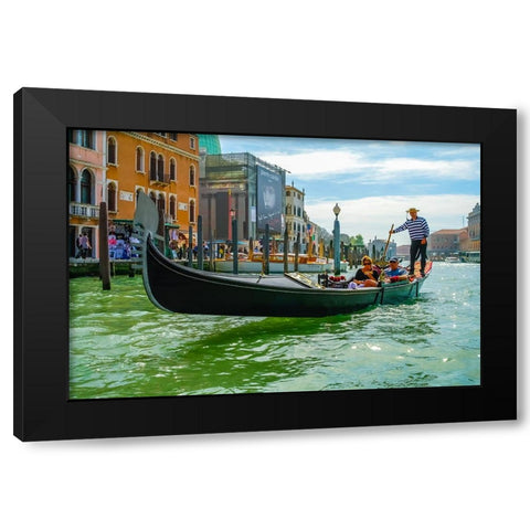 _SAM0757 Black Modern Wood Framed Art Print with Double Matting by Heine, Ben