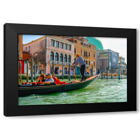 _SAM0759 Black Modern Wood Framed Art Print with Double Matting by Heine, Ben