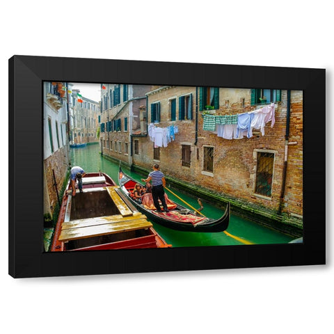 _SAM0857 Black Modern Wood Framed Art Print with Double Matting by Heine, Ben