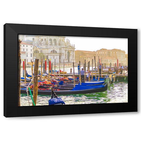 _SAM1048 Black Modern Wood Framed Art Print with Double Matting by Heine, Ben
