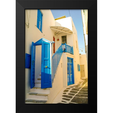 _SAM6660 Black Modern Wood Framed Art Print by Heine, Ben