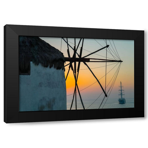 _SAM6860 Black Modern Wood Framed Art Print by Heine, Ben