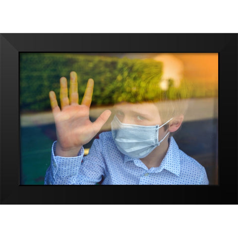 BEN01251 Black Modern Wood Framed Art Print by Heine, Ben