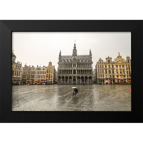 BEN08913 Black Modern Wood Framed Art Print by Heine, Ben