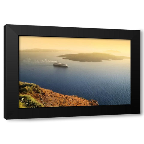 Just a Dream Black Modern Wood Framed Art Print by Heine, Ben