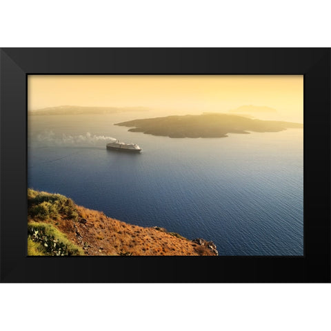 Just a Dream Black Modern Wood Framed Art Print by Heine, Ben