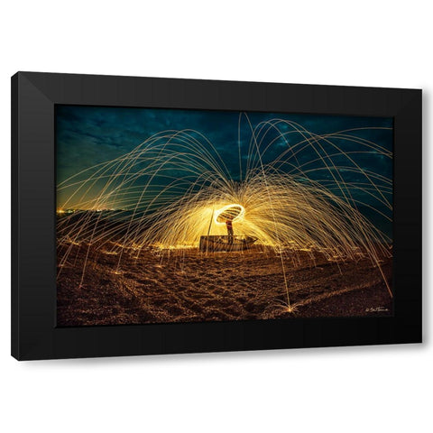 Lord of the Ringo Black Modern Wood Framed Art Print with Double Matting by Heine, Ben