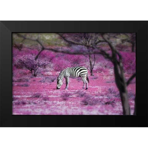 Once Upon a Time in Kenya - 7 Black Modern Wood Framed Art Print by Heine, Ben