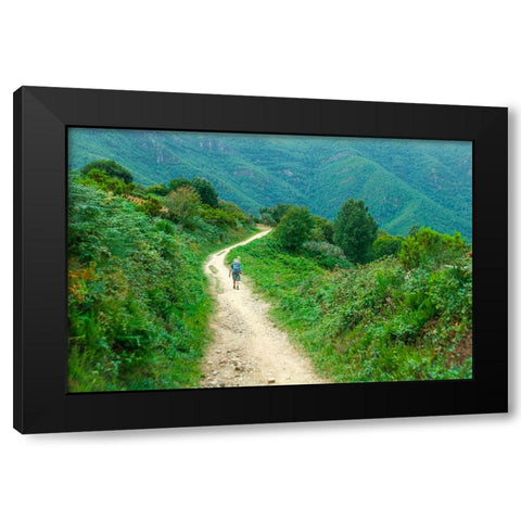 Santiago de Compostela pilgrimage - 242 Black Modern Wood Framed Art Print with Double Matting by Heine, Ben