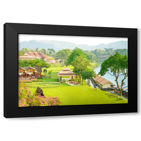 Thailand - 127 Black Modern Wood Framed Art Print by Heine, Ben