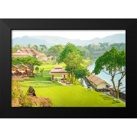 Thailand - 127 Black Modern Wood Framed Art Print by Heine, Ben