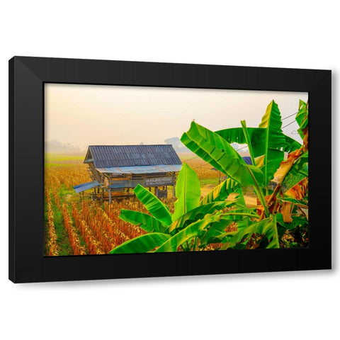 Thailand - 159 Black Modern Wood Framed Art Print with Double Matting by Heine, Ben