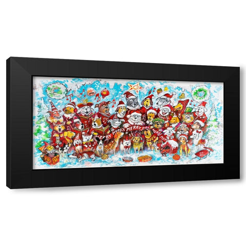 20161205 COM_4958 Black Modern Wood Framed Art Print with Double Matting by Bell, Bill