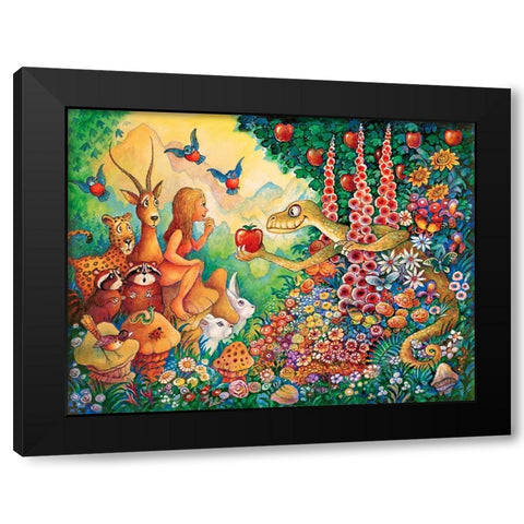 35 Black Modern Wood Framed Art Print with Double Matting by Bell, Bill