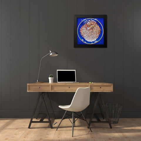 Heaven Black Modern Wood Framed Art Print by Bell, Bill