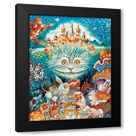 49 Black Modern Wood Framed Art Print with Double Matting by Bell, Bill