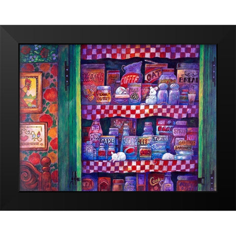 Night B4 I Black Modern Wood Framed Art Print by Bell, Bill