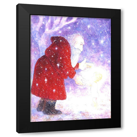 The Selfish Giant #15 Black Modern Wood Framed Art Print with Double Matting by Bell, Bill