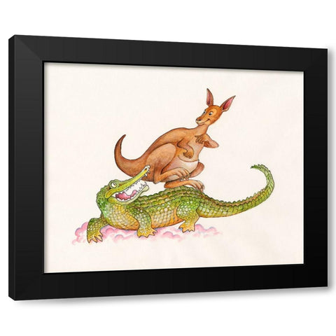 20A Black Modern Wood Framed Art Print with Double Matting by Bell, Bill