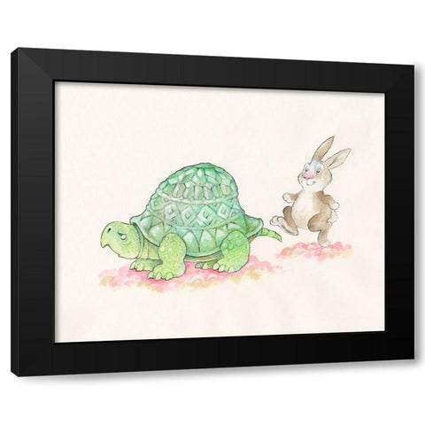 30B Black Modern Wood Framed Art Print with Double Matting by Bell, Bill