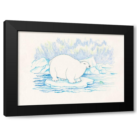 32A Black Modern Wood Framed Art Print by Bell, Bill