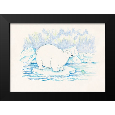 32A Black Modern Wood Framed Art Print by Bell, Bill