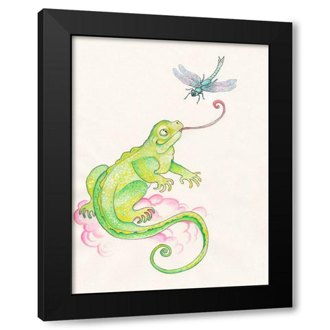 36A Black Modern Wood Framed Art Print by Bell, Bill
