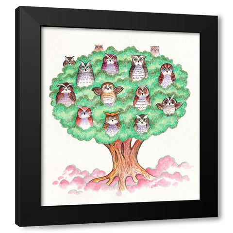 42A Black Modern Wood Framed Art Print by Bell, Bill