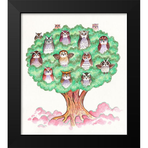 42A Black Modern Wood Framed Art Print by Bell, Bill