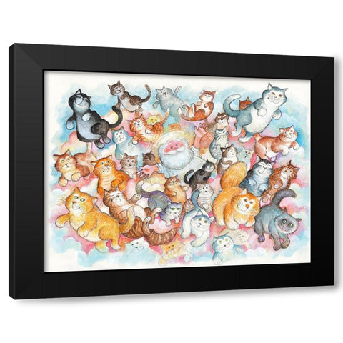 43B Black Modern Wood Framed Art Print with Double Matting by Bell, Bill